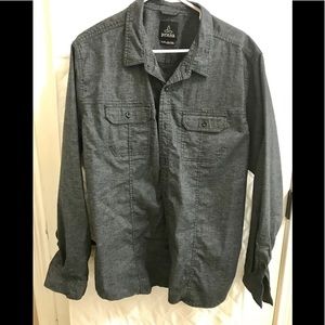 Prana Men’s Button down Shirt XL
